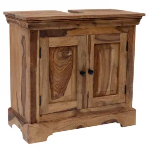 indickynabytok.sk - Skrinka pod umývadlo Jali 70x60x35 z indického masívu palisander
