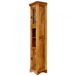 indickynabytok.sk - Skrinka do kúpeľne Guru 40x190x35 indický masív mango