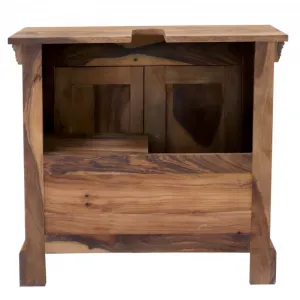 indickynabytok.sk - Skrinka pod umývadlo Jali 70x60x35 z indického masívu palisander