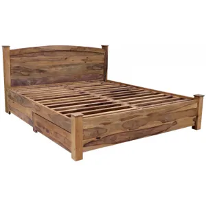 indickynabytok.sk - Posteľ Rami 180x200 indický masív palisander