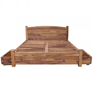 indickynabytok.sk - Posteľ Rami 180x200 indický masív palisander
