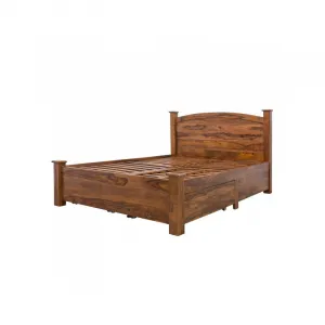 indickynabytok.sk - Posteľ Rami 180x200 indický masív palisander