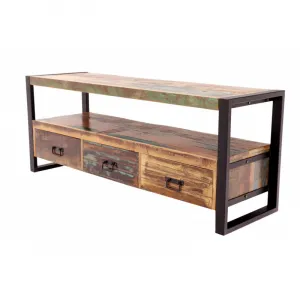 indickynabytok.sk - TV stolík Retro 150x60x45 recyklované mango