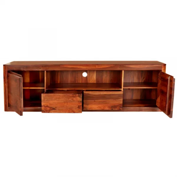 indickynabytok.sk - TV stolík Tina 200x60x45 indický masív palisander
