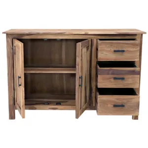 indickynabytok.sk - Komoda Rami 140x90x45 indický masív palisander