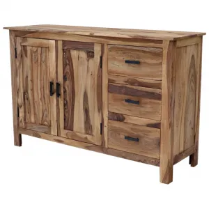 indickynabytok.sk - Komoda Rami 140x90x45 indický masív palisander