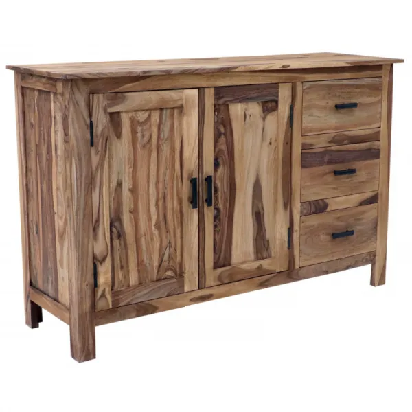 indickynabytok.sk - Komoda Rami 140x90x45 indický masív palisander