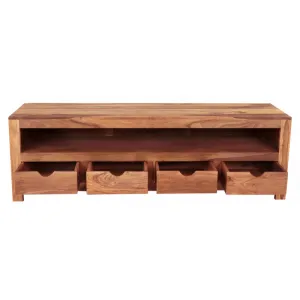 indickynabytok.sk - TV stolík Amba 160x50x45 z indického masívu palisander