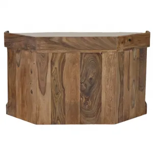 indickynabytok.sk - Botník rohový Rami 105x60x40 indický masív palisander
