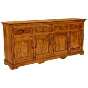indickynabytok.sk - Komoda Jali 200x90x45 z indického masívu palisander