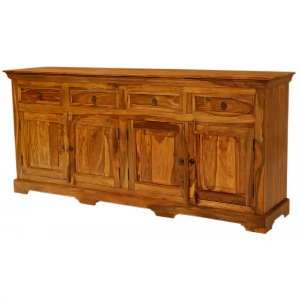 indickynabytok.sk - Komoda Jali 200x90x45 z indického masívu palisander