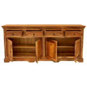 indickynabytok.sk - Komoda Jali 200x90x45 z indického masívu palisander