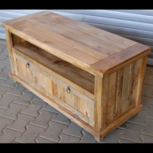 indickynabytok.sk - TV stolík Devi 120x60x45 indický masív mango