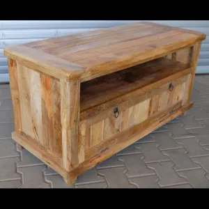 indickynabytok.sk - TV stolík Devi 120x60x45 indický masív mango
