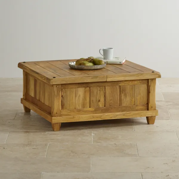 indickynabytok.sk - Konferenčný stolík Devi  90x40x90 indický masív mango