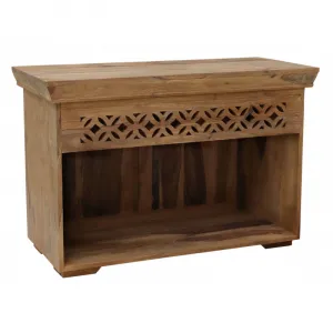 indickynabytok.sk - Botník Mira 90x60x40 indický masív palisander