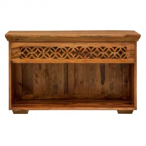 indickynabytok.sk - Botník Mira 90x60x40 indický masív palisander