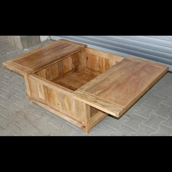 indickynabytok.sk - Konferenčný stolík Devi  90x40x90 indický masív mango