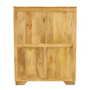 indickynabytok.sk - Komoda Manu 90x115x45 indický masív mango