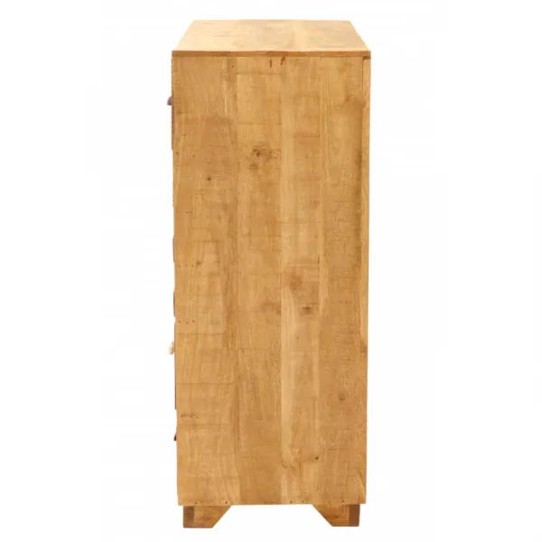 indickynabytok.sk - Komoda Manu 90x115x45 indický masív mango
