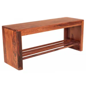 indickynabytok.sk - Botník Tina 120x50x40 indický masív palisander
