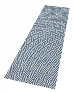 Kusový koberec Northrugs Meadow 102468 Blue 80x150 cm