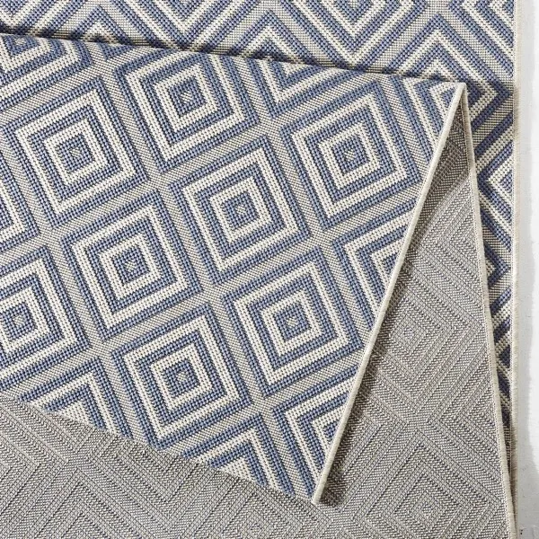 Kusový koberec Northrugs Meadow 102468 Blue 80x150 cm