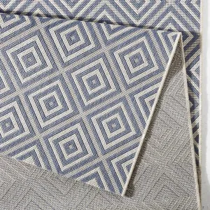 Kusový koberec Northrugs Meadow 102468 Blue 80x150 cm