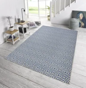 Kusový koberec Northrugs Meadow 102468 Blue 80x150 cm