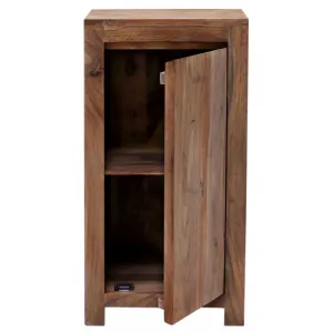 indickynabytok.sk - Skrinka do kúpeľne Gani 40x80x35 z indického masívu palisander