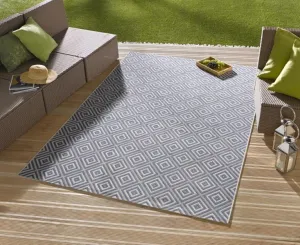 Kusový koberec Northrugs Meadow 102468 Blue 80x150 cm