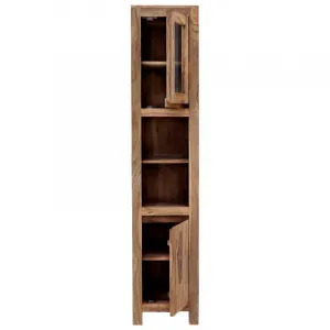 indickynabytok.sk - Skrinka do kúpeľne Gani 40x190x35 z indického masívu palisander