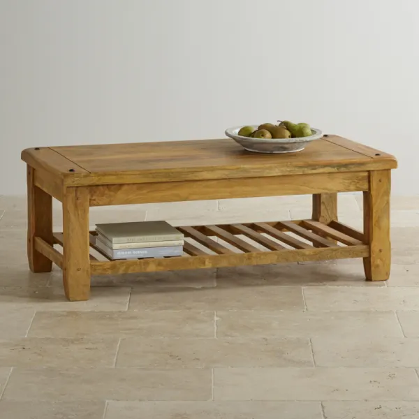 indickynabytok.sk - Konferenčný stolík Devi 110x45x60 indický masív mango