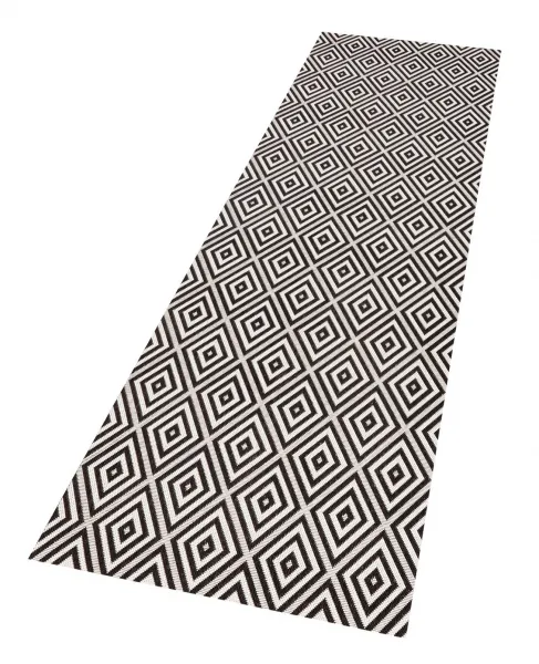 Kusový koberec Northrugs Meadow 102470 Black 140x200 cm