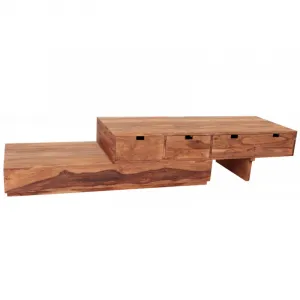 indickynabytok.sk - TV stolík 260x40x60 indický masív palisander
