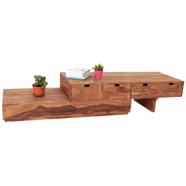 indickynabytok.sk - TV stolík 260x40x60 indický masív palisander