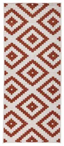 NORTHRUGS - Hanse Home koberce Kusový koberec Twin-Wendeteppiche 103130 terra creme – na von aj na doma - 80x150 cm