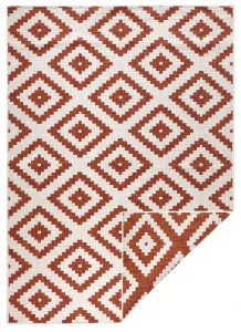 NORTHRUGS - Hanse Home koberce Kusový koberec Twin-Wendeteppiche 103130 terra creme – na von aj na doma - 80x150 cm