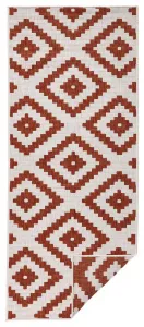 NORTHRUGS - Hanse Home koberce Kusový koberec Twin-Wendeteppiche 103130 terra creme – na von aj na doma - 80x150 cm