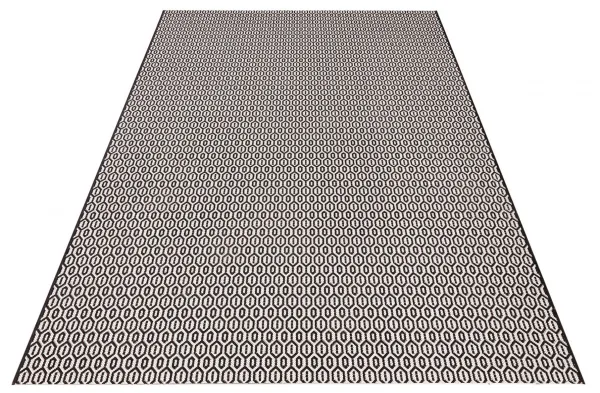 Kusový koberec Northrugs Meadow 102474 Black 80x150 cm