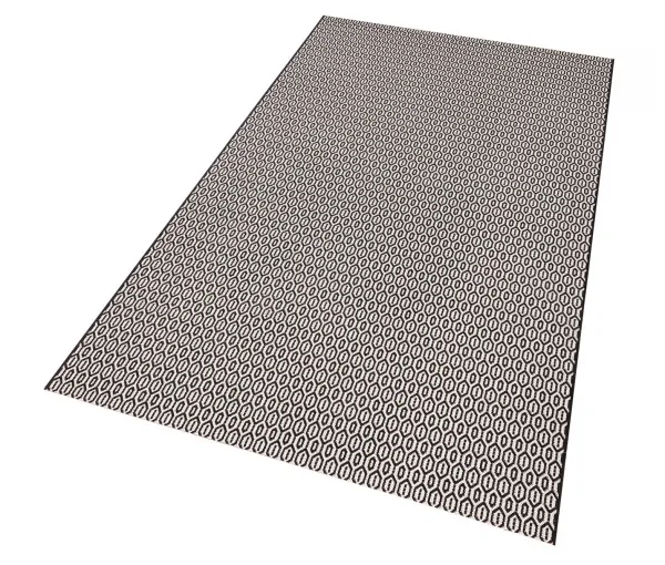 Kusový koberec Northrugs Meadow 102474 Black 80x150 cm