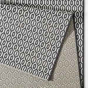 Kusový koberec Northrugs Meadow 102474 Black 80x150 cm