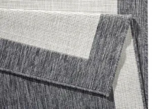 NORTHRUGS - Hanse Home koberce Kusový koberec Twin-Wendeteppiche 103108 creme grau – na von aj na doma - 80x150 cm