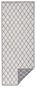 NORTHRUGS - Hanse Home koberce Kusový koberec Twin-Wendeteppiche 103118 grau creme – na von aj na doma - 80x150 cm