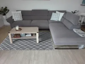 NORTHRUGS - Hanse Home koberce Kusový koberec Twin-Wendeteppiche 103118 grau creme – na von aj na doma - 80x150 cm