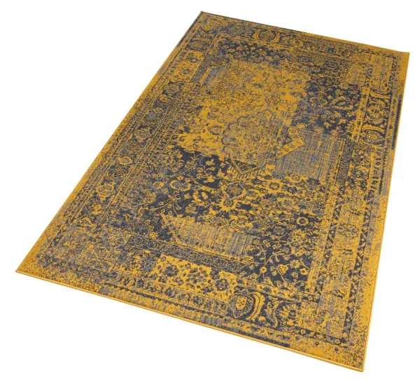 Hanse Home Collection koberce Kusový koberec Celebration 103470 Plume Gold Grey - 80x150 cm