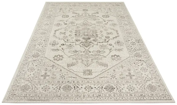 NORTHRUGS - Hanse Home koberce Kusový koberec Beach 103840 Cream / Taupe – na von aj na doma - 80x150 cm