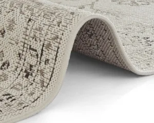 NORTHRUGS - Hanse Home koberce Kusový koberec Beach 103840 Cream / Taupe – na von aj na doma - 80x150 cm