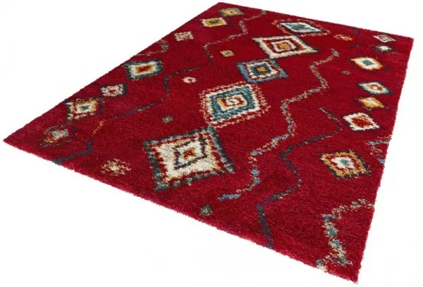 Mint Rugs - Hanse Home koberce Kusový koberec Nomadic 102692 Geometric Rot - 80x150 cm