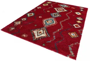 Mint Rugs - Hanse Home koberce Kusový koberec Nomadic 102692 Geometric Rot - 80x150 cm